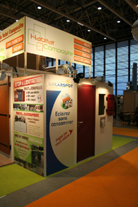 Habitat Composite - Volet  composite, puits de lumière